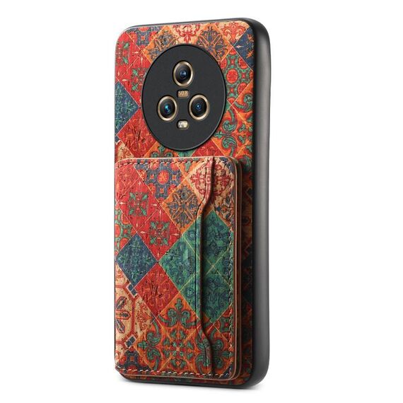Custodia per telefono con supporto per slot per scheda Honor Magic5 (blu invernale)