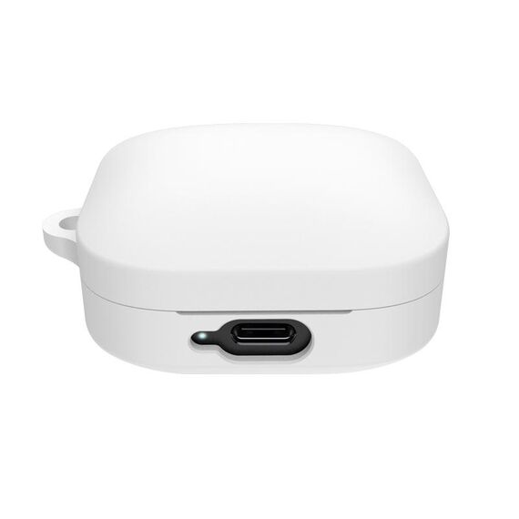 Per Xiaomi Redmi Buds 6 Custodia protettiva in silicone per auricolare attivo (bianco)