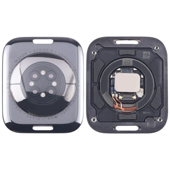 Per Apple Watch Series 8 Cover posteriore in vetro GPS da 41 mm con modulo di ricarica