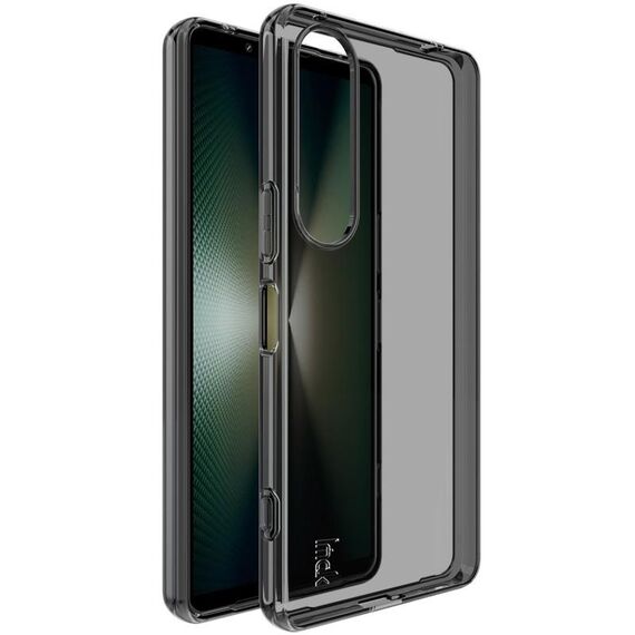 Per Sony Xperia 1 VI IMAK UX-5 Series Custodia in TPU (nero trasparente)