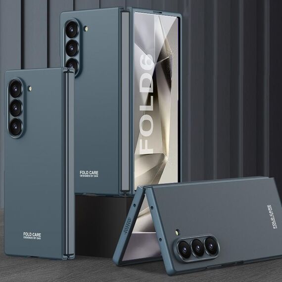 Per Samsung Galaxy Z Fold6 GKK Custodia protettiva integrata ultrasottile a copertura totale (verde)