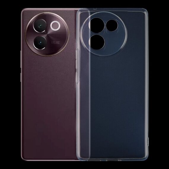 Per vivo V30e Custodia per telefono in TPU trasparente ultrasottile
