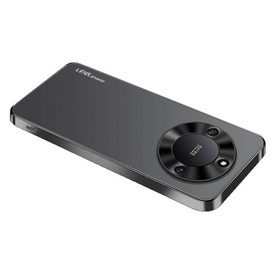Per Honor X40 AG Custodia per telefono in acrilico galvanico satinato (nero)