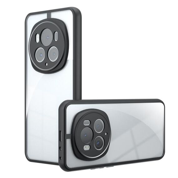 Per Honor Magic6 Pro Armor Custodia per telefono TPU ibrida per PC con foro preciso (trasparente)