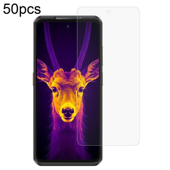 Per Ulefone Armor 25T Pro 50 pezzi 0,26 mm 9H 2,5D pellicola in vetro temperato