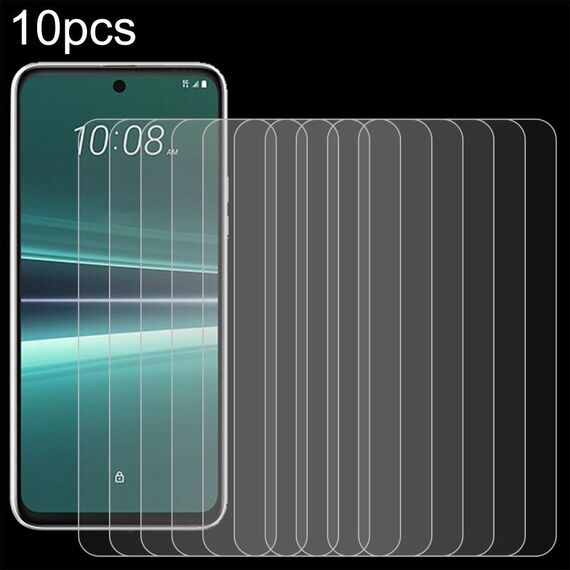 Per HTC U24 Pro 10 pezzi 0,26 mm 9H 2,5D pellicola in vetro temperato