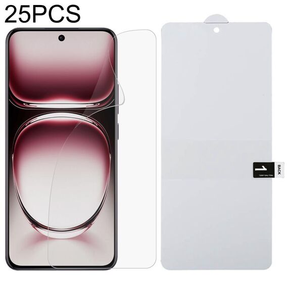 Per OPPO Reno12 Pro 25 pezzi di protezione per schermo intero Pellicola idrogel antideflagrante
