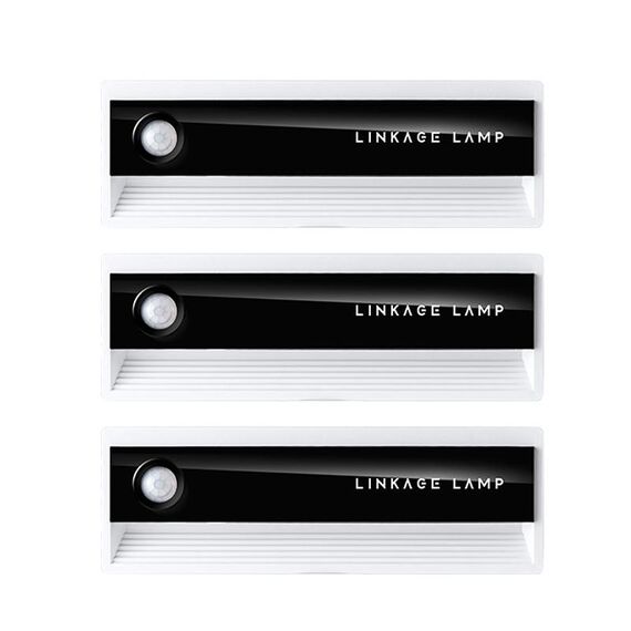 3PCS TW-L56 Collegamento Lampada da corridoio magnetica USB per induzione del corpo umano