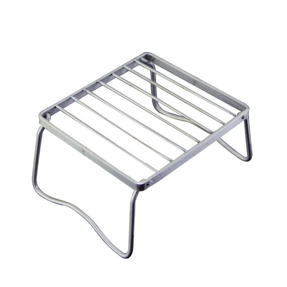 Staffa per la testa del forno in acciaio inossidabile 304 per mini grill pieghevole portatile da esterno, dimensioni: 27,5x23,5x13 cm