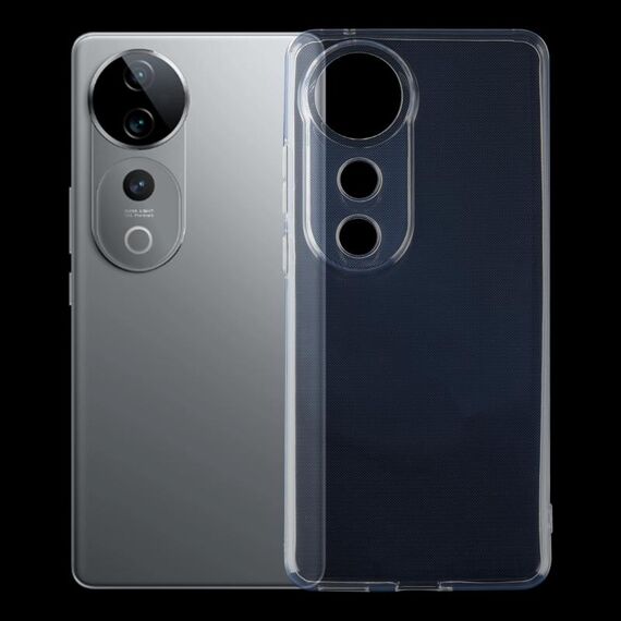 Per vivo S19 Pro Custodia per telefono in TPU trasparente ultrasottile