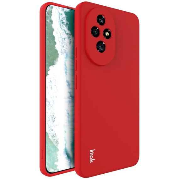 Custodia per telefono in TPU con bordo dritto serie Honor 200 5G imak UC-4 (rossa)