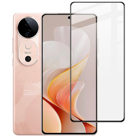 Per vivo S19 5G / iQOO Z9 5G Global imak 9H Durezza superficiale Pellicola in vetro temperato a schermo intero Serie Pro+