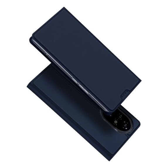Per Honor 200 Pro DUX DUCIS Skin Pro Series Custodia in pelle Flip per telefono (blu)