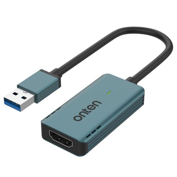 Scheda di acquisizione video USB Onten US331, lunghezza: 1,3 m (verde)
