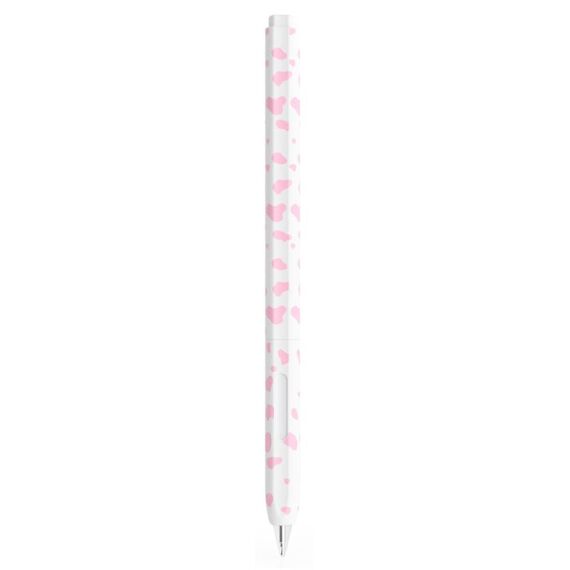 Per Huawei M-Pencil 1 / 2 / 3 Custodia protettiva in silicone con motivo a mucca (rosa)