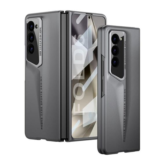 Per Samsung Galaxy Z Fold6 GKK Integrated Blade Custodia per telefono ultrasottile a copertura totale (grigio)
