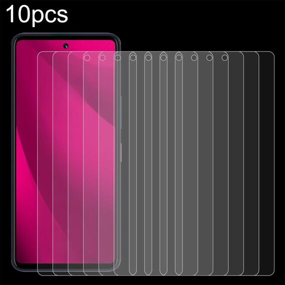 Per T-Mobile Revvl 7 Pro 5G 10 pezzi 0,26 mm 9H 2,5D pellicola in vetro temperato