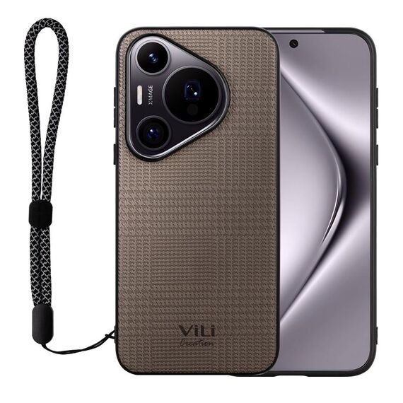 Custodia per telefono antiurto per Huawei Pura 70 Pro ViLi serie TH (grigio)