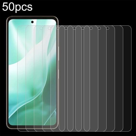 Per Fujitsu Arrows We2 Plus 50 pezzi 0,26 mm 9H 2,5D pellicola in vetro temperato