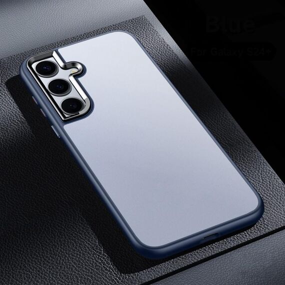 Custodia per telefono SULADA Skin Feel opaca antiurto per Samsung Galaxy S24+ 5G (blu)