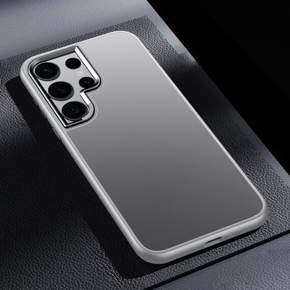 Custodia per telefono SULADA Skin Feel opaca antiurto per Samsung Galaxy S24 Ultra 5G 5G (grigio)