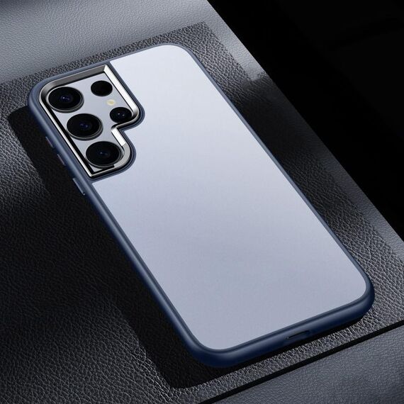 Custodia per telefono antiurto opaca SULADA Skin Feel per Samsung Galaxy S24 Ultra 5G 5G (blu)