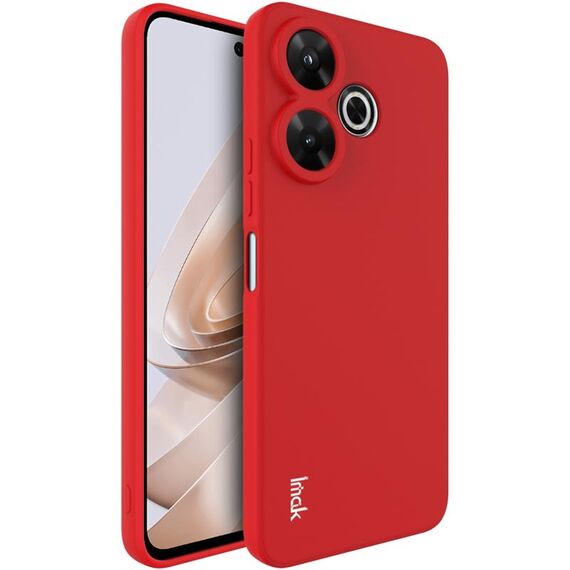 Per Xiaomi Poco M6 4G IMAK UC-4 Series Custodia morbida in TPU con bordo dritto (rosso)