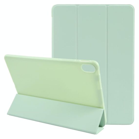 Custodia per tablet in pelle flip antiurto con supporto a 3 pieghe GEBEI per Huawei MatePad SE 11 (verde)