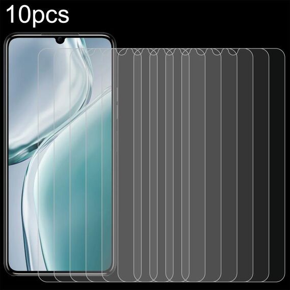 Per Oukitel C50 Pellicola in vetro temperato 10 pezzi 0,26 mm 9H 2,5D
