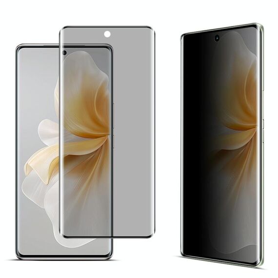 Per vivo V40 Lite 5G imak 3D Curvo HD Schermo Intero Anti-spia Pellicola Protettiva in Vetro Temperato
