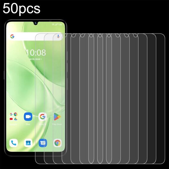 Per UMIDIGI G9 5G 50 pezzi 0,26 mm 9H 2,5D pellicola in vetro temperato
