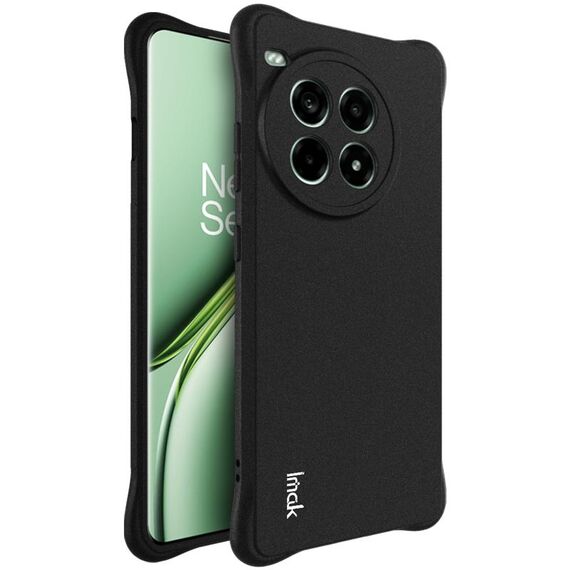 Per OnePlus Ace 3 Pro 5G Custodia per telefono in TPU antiurto con airbag Imak (nero opaco)