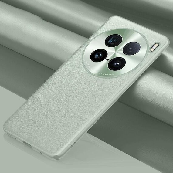 Custodia per telefono antiurto all-inclusive in pelle ultra semplice per vivo X100 (verde)
