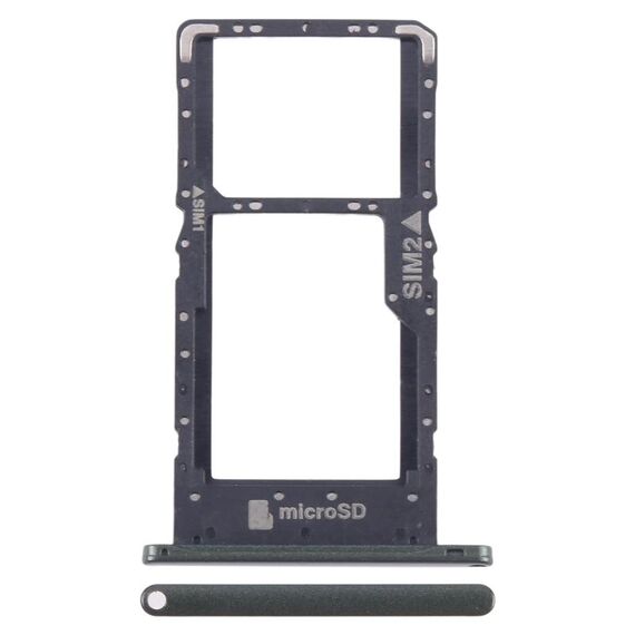 Per HTC U20 5G Vassoio scheda SIM originale + Vassoio scheda SIM/Micro SD (Verde)