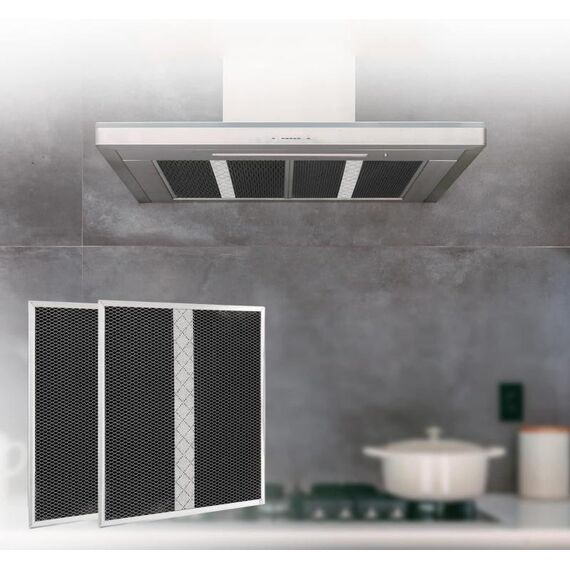 Per cappa da cucina Broan S97020466 Broan-NuTone BPSF36 2 pezzi parte di ricambio del filtro