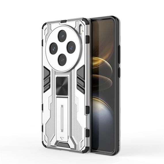 Custodia per telefono TPU ibrida per PC Supersonic Armor per vivo X100s (argento)