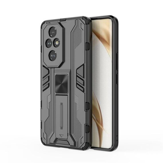 Per Honor 200 Pro Supersonic Armor PC Hybrid TPU Custodia per telefono (Nero)