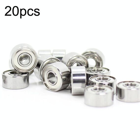 693ZZ 20pcs 3x8x4mm Cuscinetto in miniatura Soldi Dot Machine Motore Aria condizionata Attrezzi da pesca Cuscinetto speciale