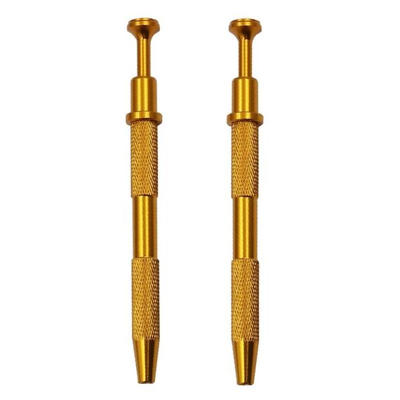 2pcs IC Chip Picker Componenti elettronici Picker Condensatore IC Grabber Clip(Oro)