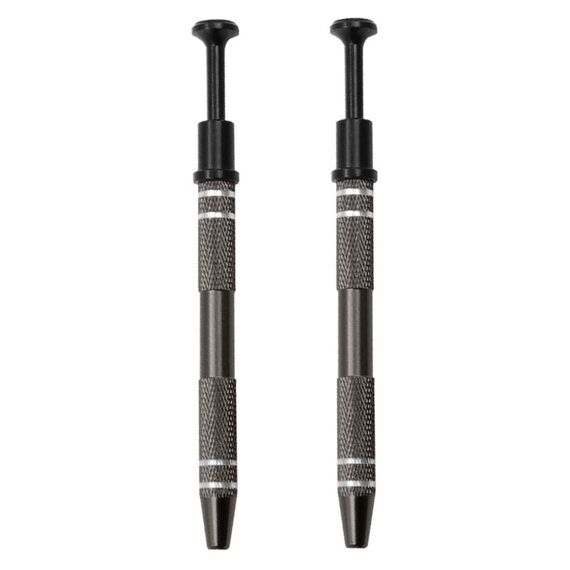2pcs IC Chip Picker Parti di componenti elettronici Picker Condensatore IC Grabber Clips(Marrone scuro)