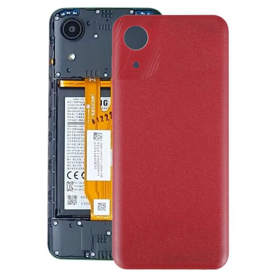 Per Samsung Galaxy A03 Core SM-A032F Cover posteriore batteria originale (rossa)
