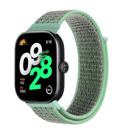 Per Rendmi Watch 4 cinturino per orologio con gancio e chiusura ad anello in nylon (blu mare)