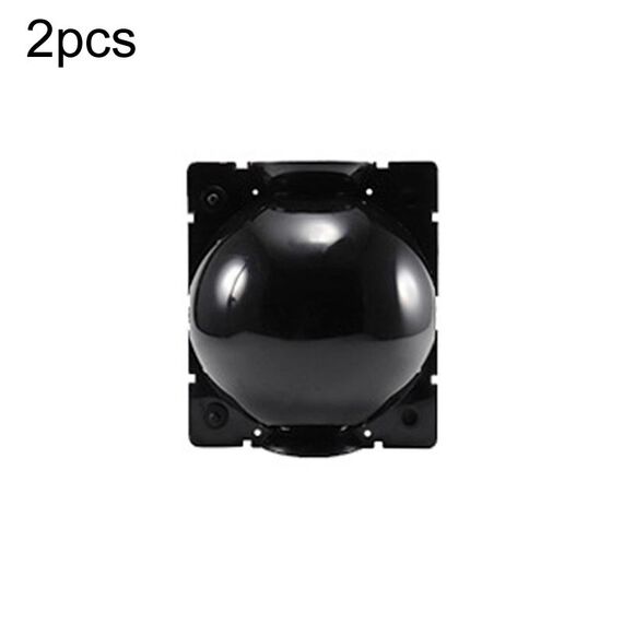 2 pz Crescita Piante Scatola ad Alta Pressione Controller Radice Sferica Custodie per Radice Innesto, Modello: S Nero 50mm