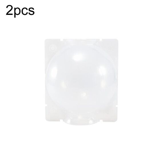 2 pz Crescita Piante Scatola ad Alta Pressione Controller Radice Sferica Custodie per Radice Innesto, Modello: M Trasparente 80mm