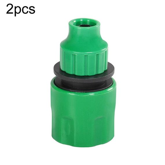 2 pz connettore tubo rubinetto giardinaggio irrigazione a goccia lavaggio auto fucile raccordo (interfaccia 8/11)