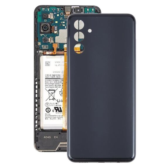 Per Samsung Galaxy A04s SM-A047F Cover posteriore batteria (nera)