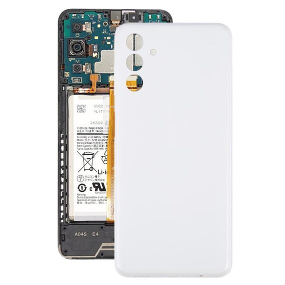 Per Samsung Galaxy A04s SM-A047F Cover posteriore batteria originale (bianco)