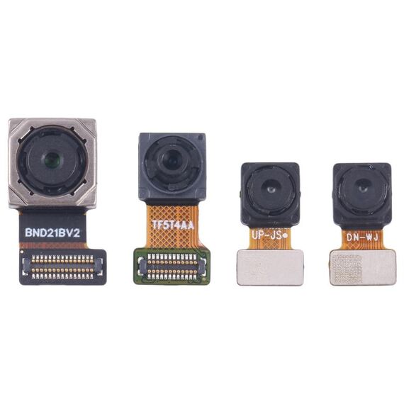 Per Samsung Galaxy A03s SM-A037U Set fotocamera originale (teleobiettivo + macro + fotocamera principale + fotocamera anteriore)