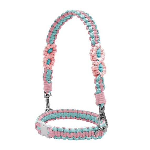 Per Stanley Water Mug Lanyard Portatazze tessuto a mano Boho Daisy Mug Strap, Colore: per 40 once rosa