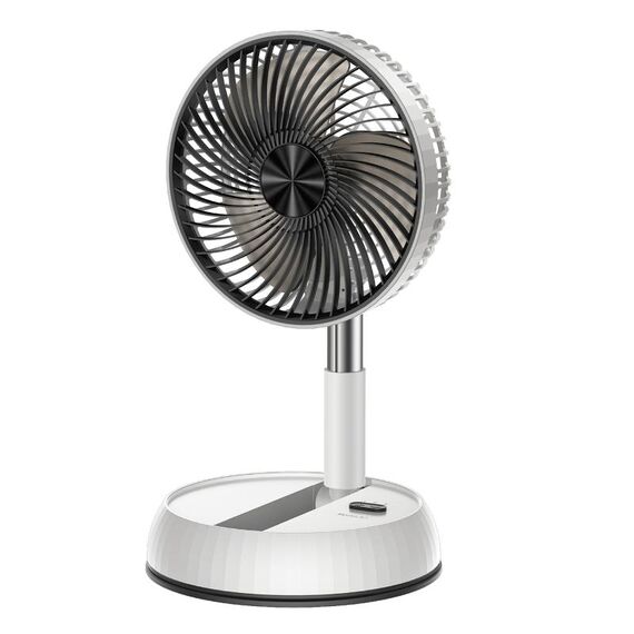 Ventilatore da pavimento telescopico pieghevole Yesido YF11 (bianco)